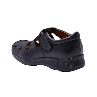 Foto 4 | Sandalias Calzado Watanabe Color Negro Tipo Piel Hombre