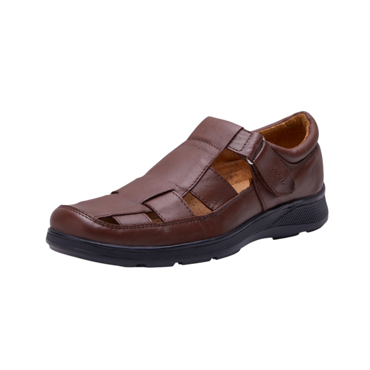 Sandalias Calzado Watanabe Color Café Tipo Piel Hombre