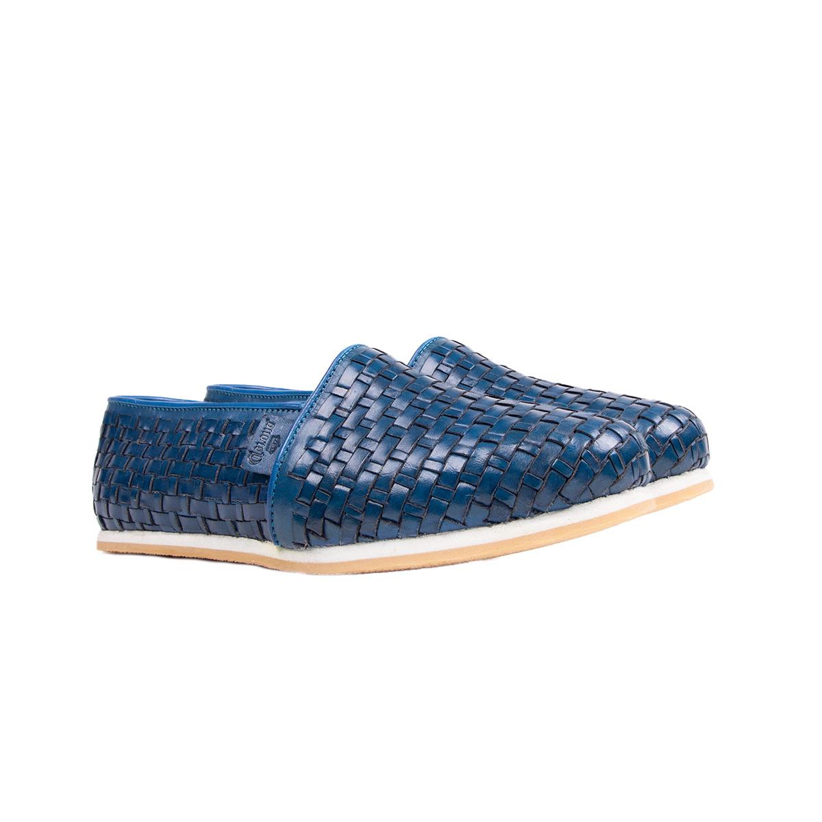 Sandalia Para Caballero Estilo Alpargata De Piel Cs21093