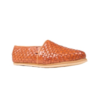 Foto 3 | Sandalia Para Caballero Estilo Alpargata De Piel Cs21093