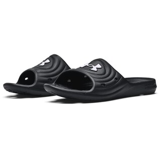 Foto 2 | Sandalias Slide Under Armour IV Negras para Hombre - Venta Internacional
