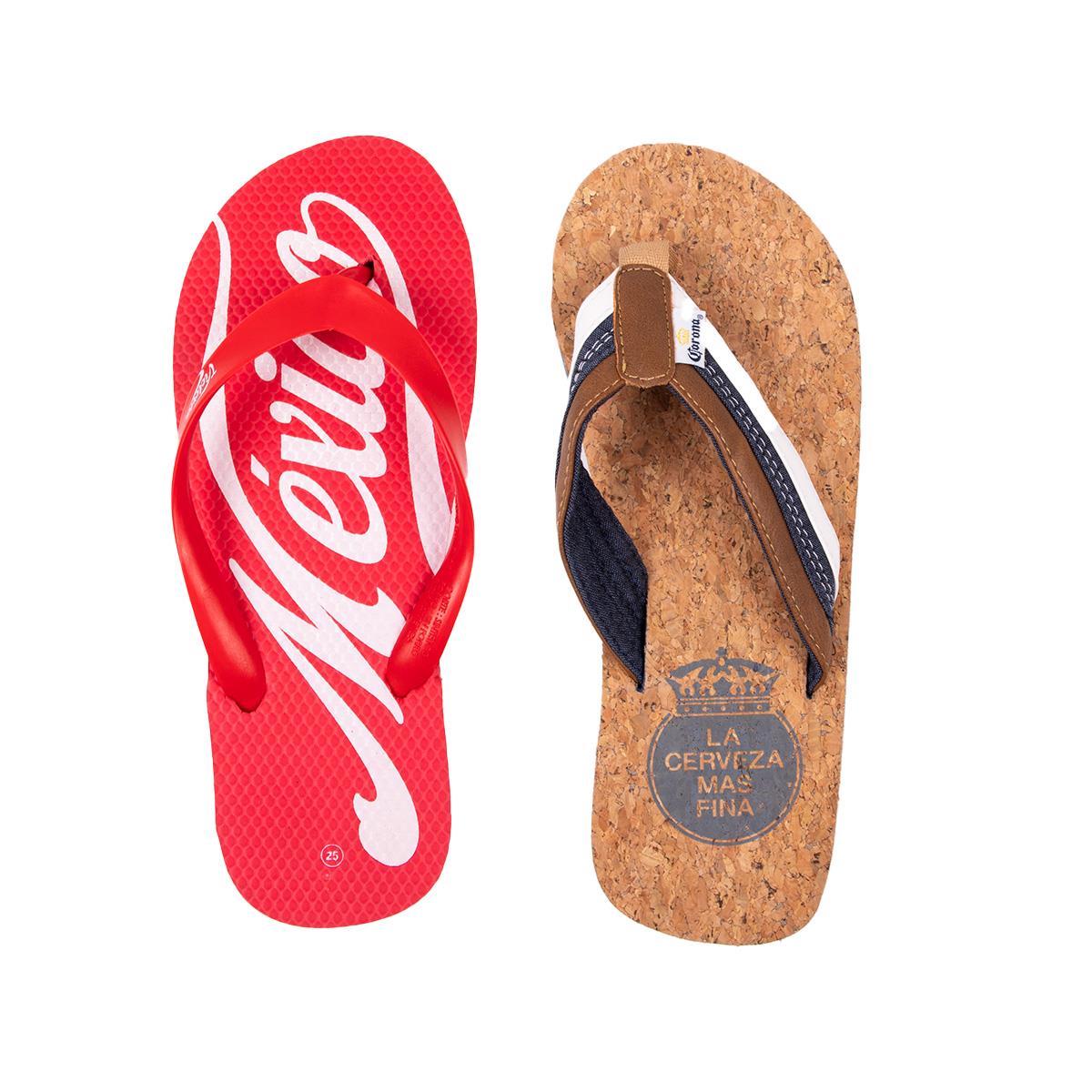 Dúo Pack Sandalias de Playa Victoria y Corona
