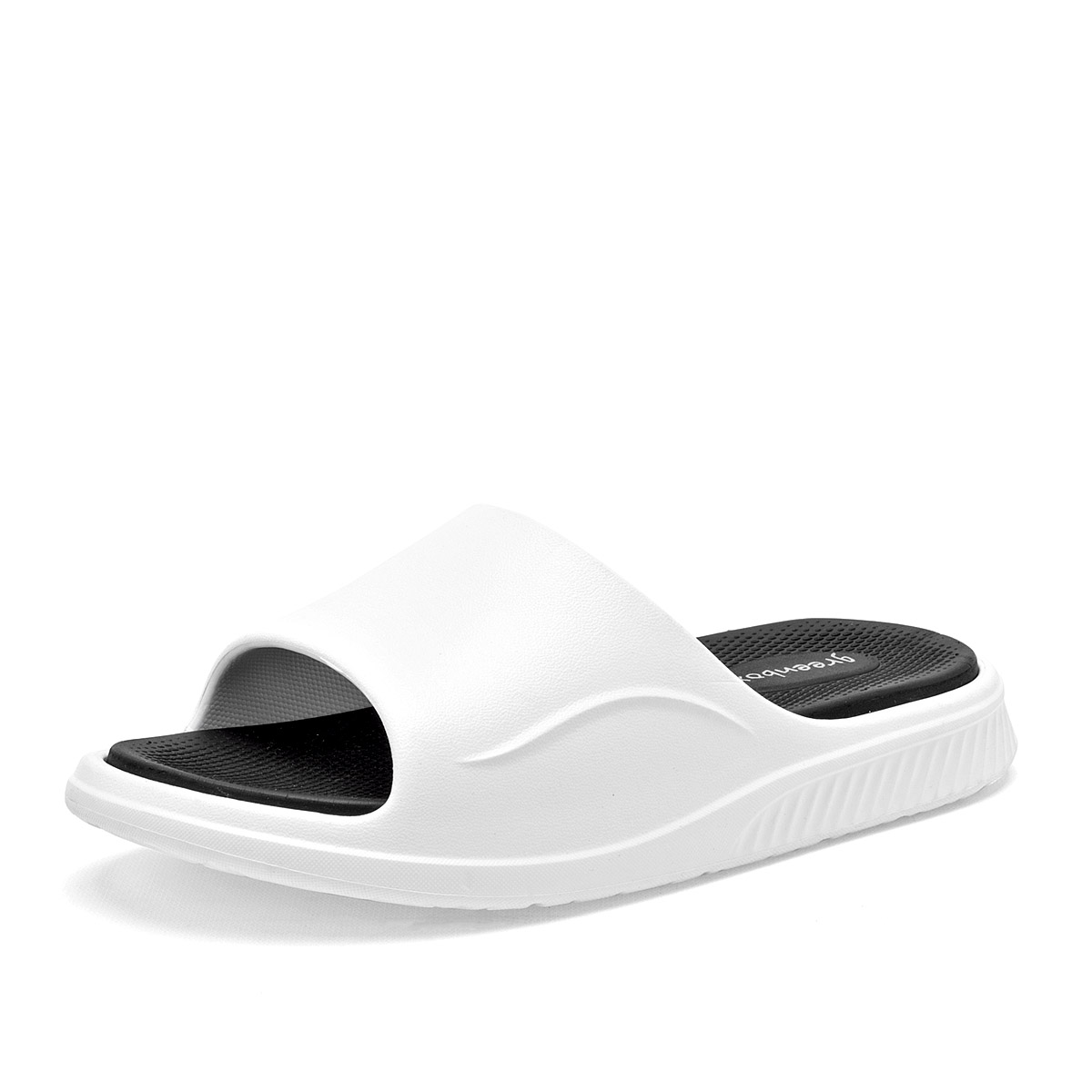 Foto 2 pulgar | Elega Sandalia Para Hombre Blanco Cod.132064