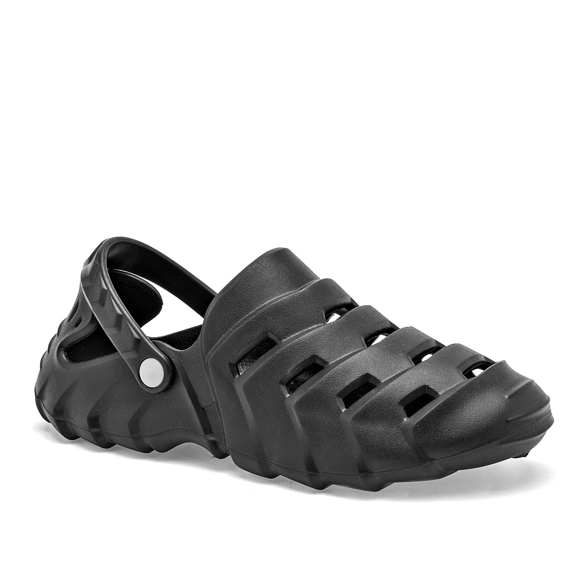 Foto 2 pulgar | Elega Sandalia Para Hombre Negro Cod.132065