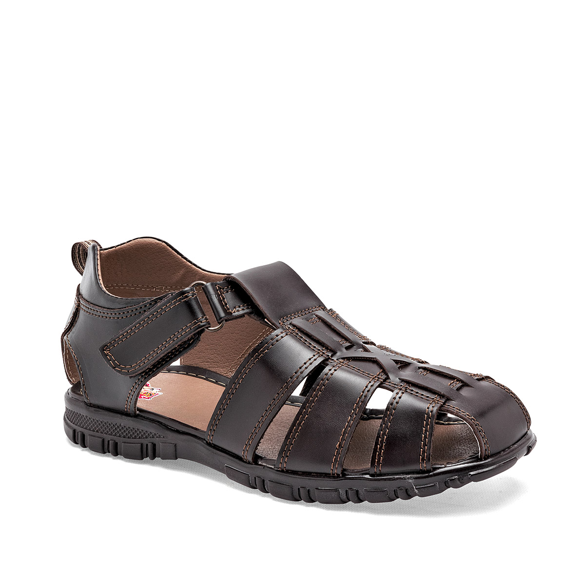 Indios Sandalia Para Hombre Café Cod.132306
