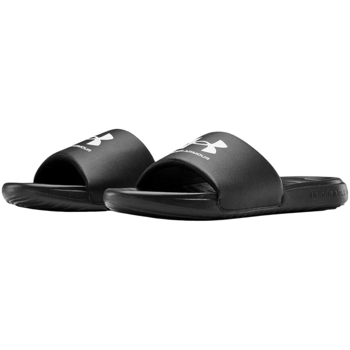 Foto 2 pulgar | Sandalia/chancla Under Armour Negro Para Hombre - Original
