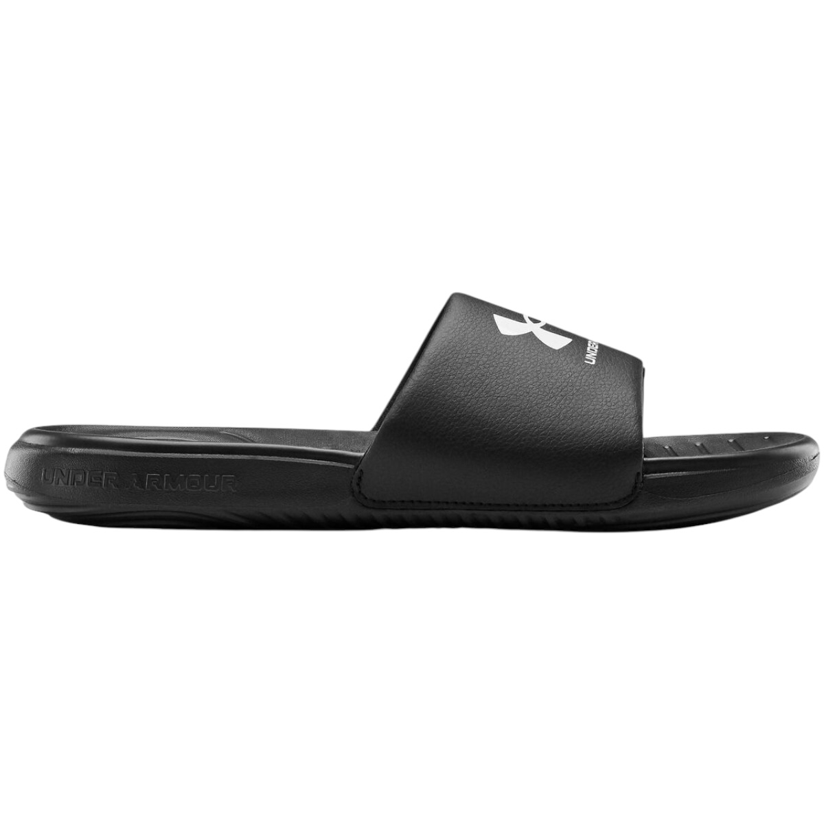 Foto 2 | Sandalia/chancla Under Armour Negro Para Hombre - Original