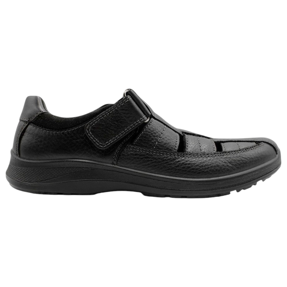 Foto 3 pulgar | Sandalias Casuales Exterior Piel Color Negro Para Hombre De Rbcollection