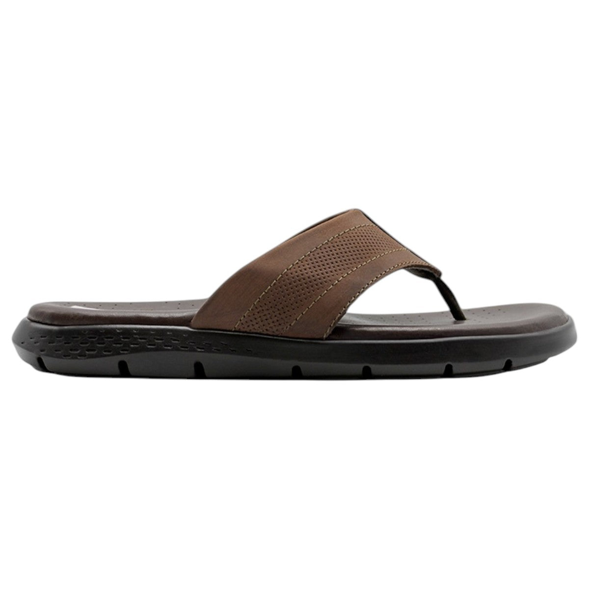Foto 3 pulgar | Sandalias Clásicas Exterior Piel Color Café Para Hombre De Rbcollection