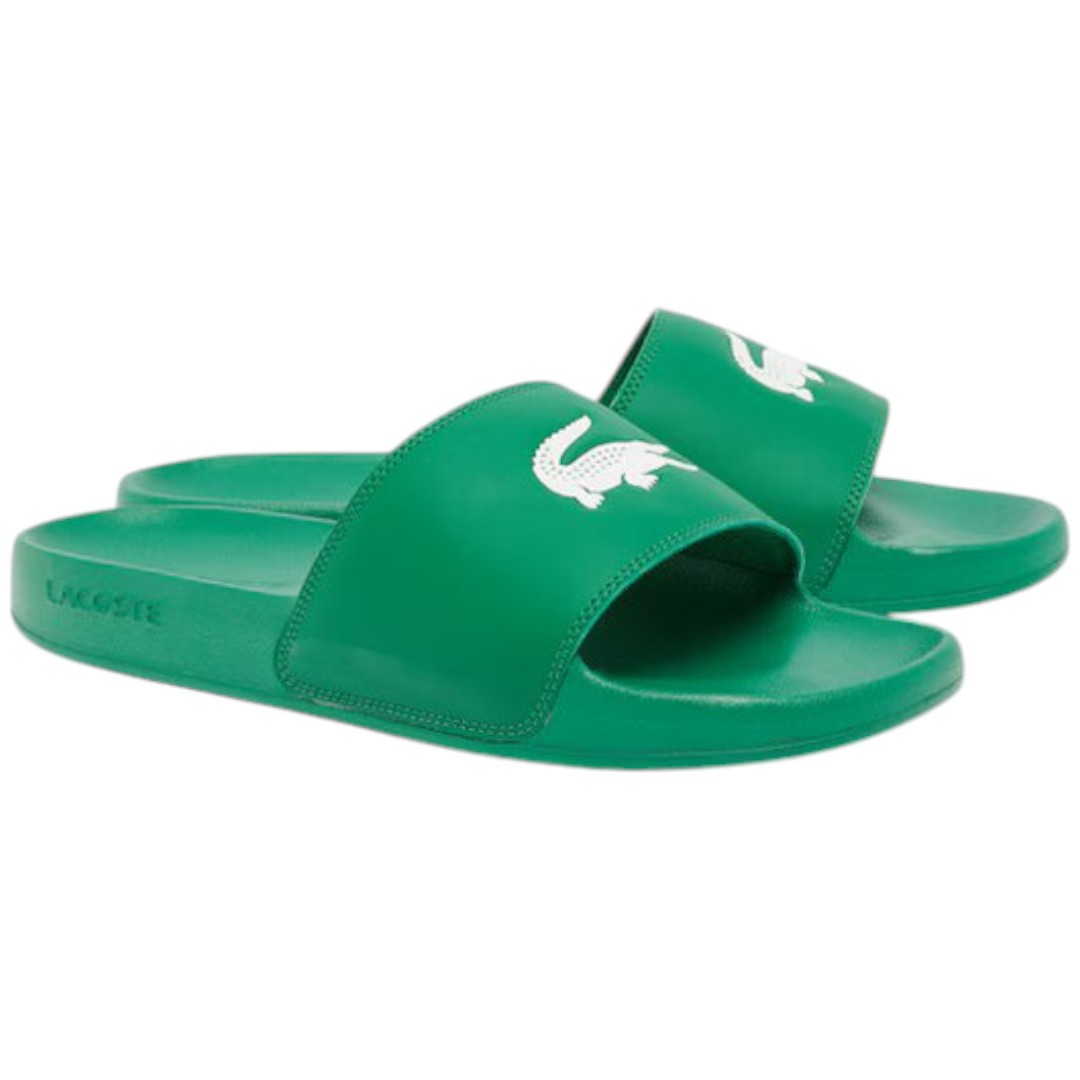 Foto 3 pulgar | Sandalia/chancla Lacoste Slide Croco Para Hombre - Original
