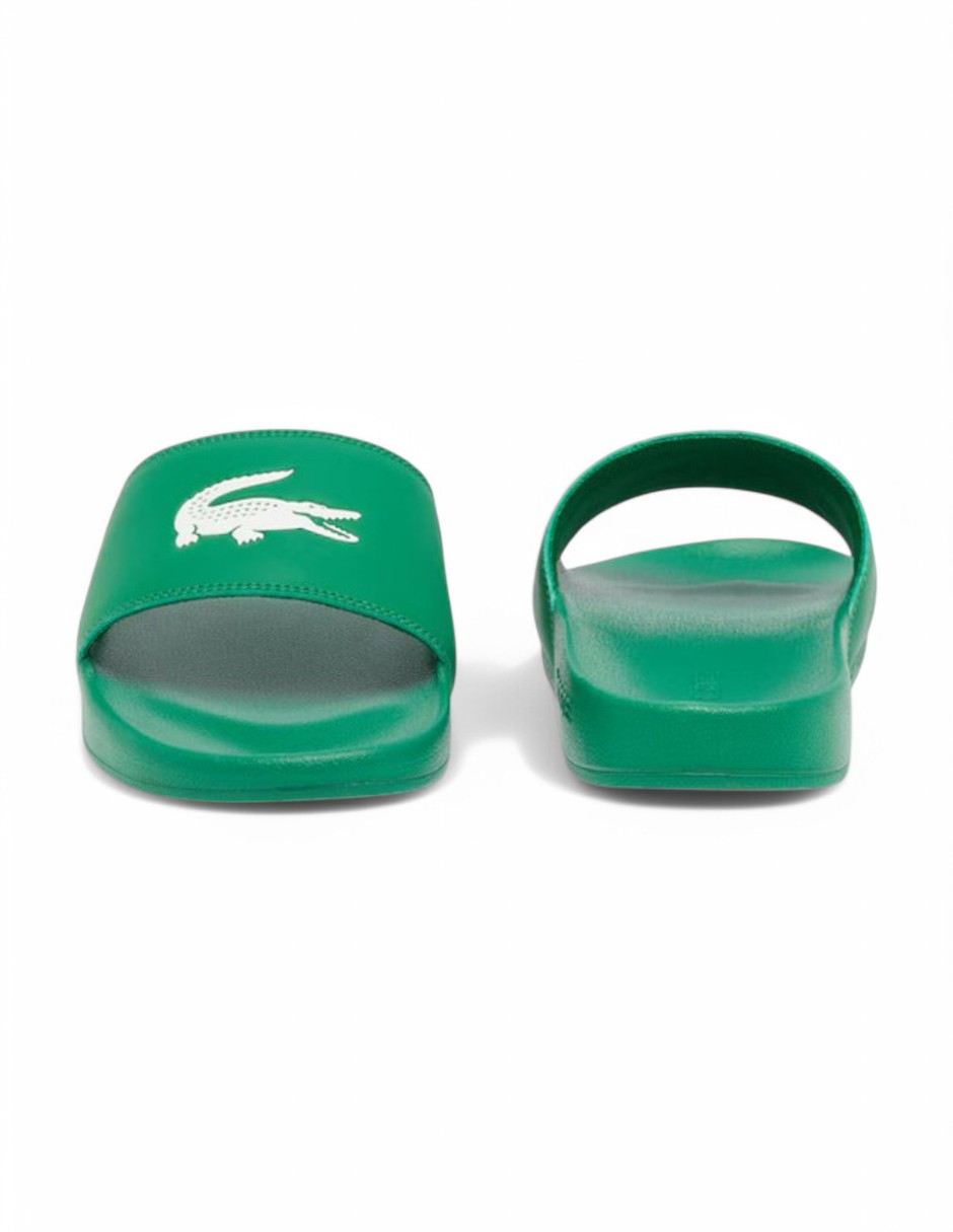 Foto 6 pulgar | Sandalia/chancla Lacoste Slide Croco Para Hombre - Original