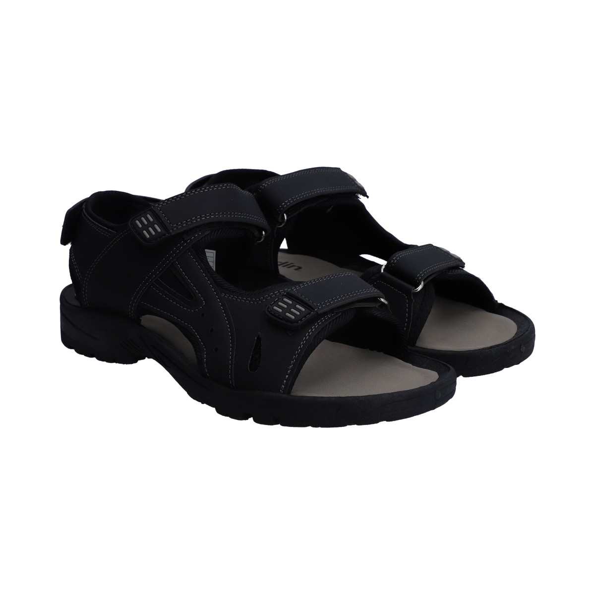 Foto 2 pulgar | Sandalias Berlin Negro para Hombre
