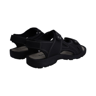 Foto 3 | Sandalias Berlin Negro para Hombre