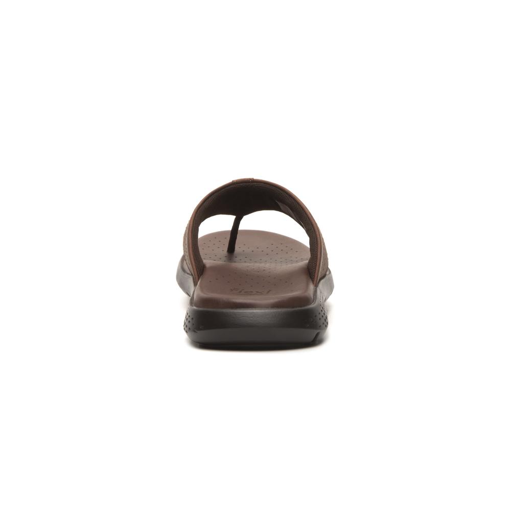 Foto 6 | Sandalias Flexi Cafe Para Hombre [fff3632] Cafe