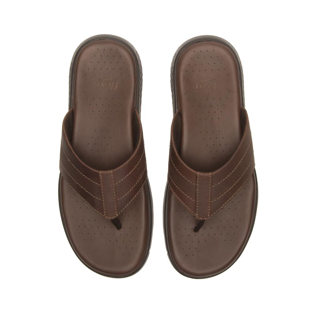 Foto 7 | Sandalias Flexi Cafe Para Hombre [fff3632] Cafe