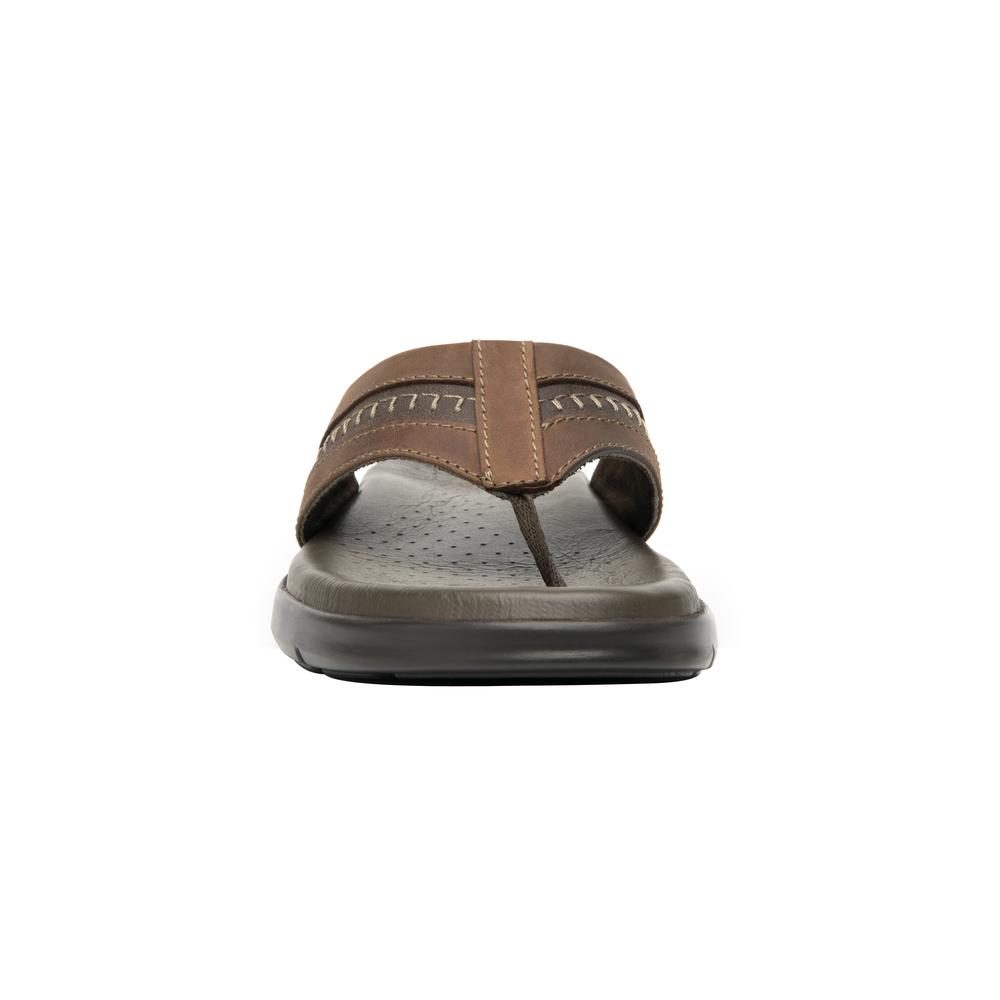 Foto 6 pulgar | Sandalias Flexi Cafe Para Hombre [fff3498] Cafe