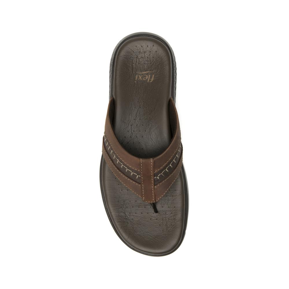 Foto 8 pulgar | Sandalias Flexi Cafe Para Hombre [fff3498] Cafe