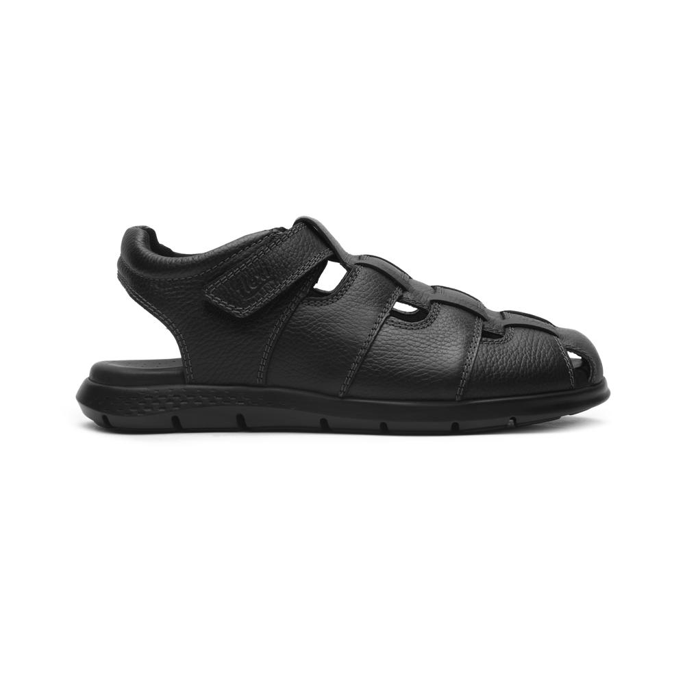 Sandalias Flexi Negro Para Hombre [fff3634] Negro