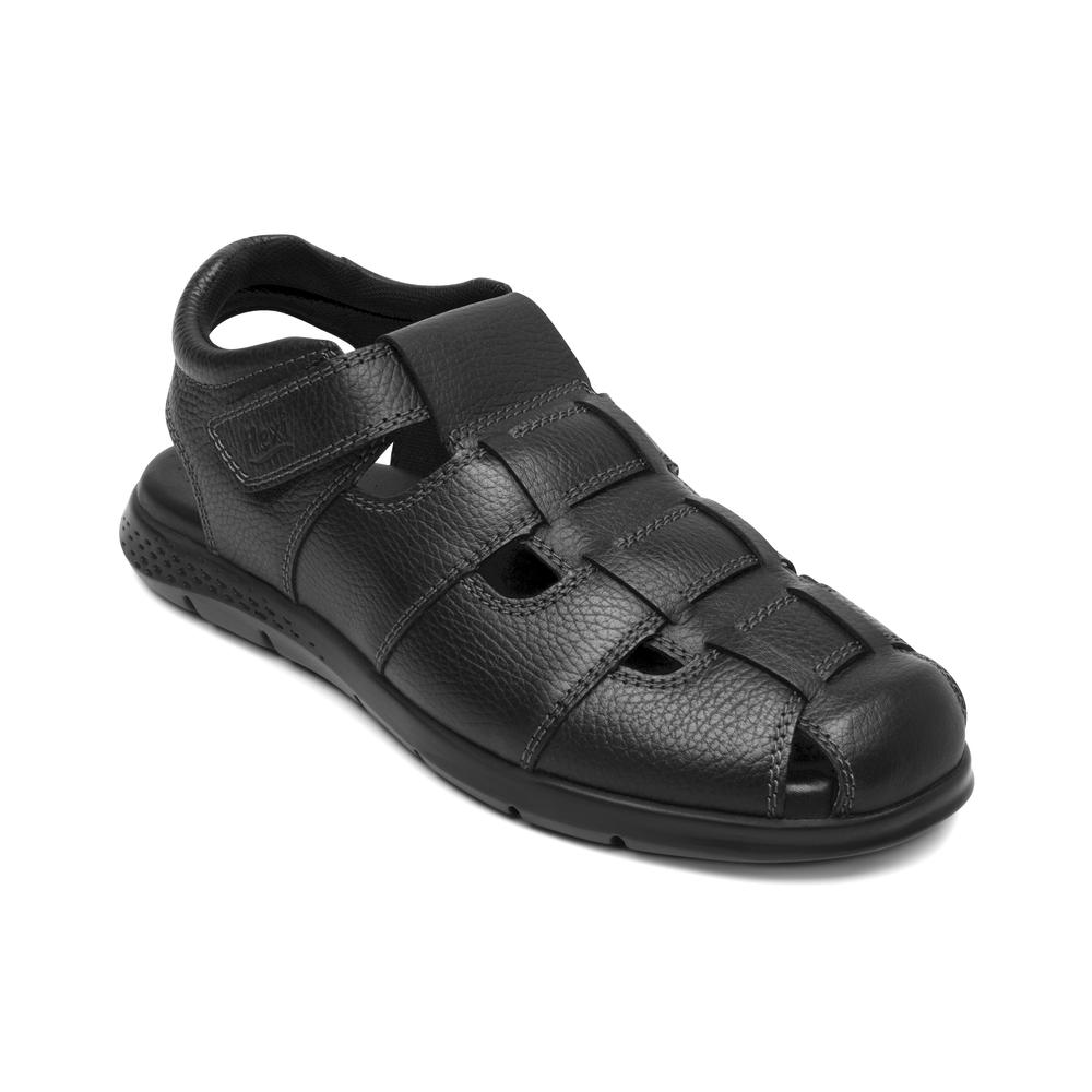 Foto 3 pulgar | Sandalias Flexi Negro Para Hombre [fff3634] Negro