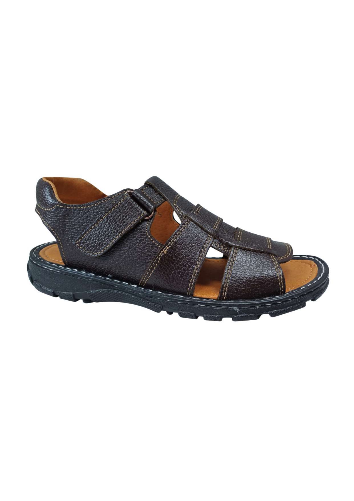 Foto 3 pulgar | Sandalias de Piel Gerhel para Caballero