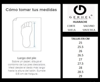 Foto 4 | Huarache Casual Gerhel para Hombre