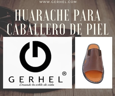 Foto 5 | Huarache De Piel Gerhel Mod 2035 Para Caballero