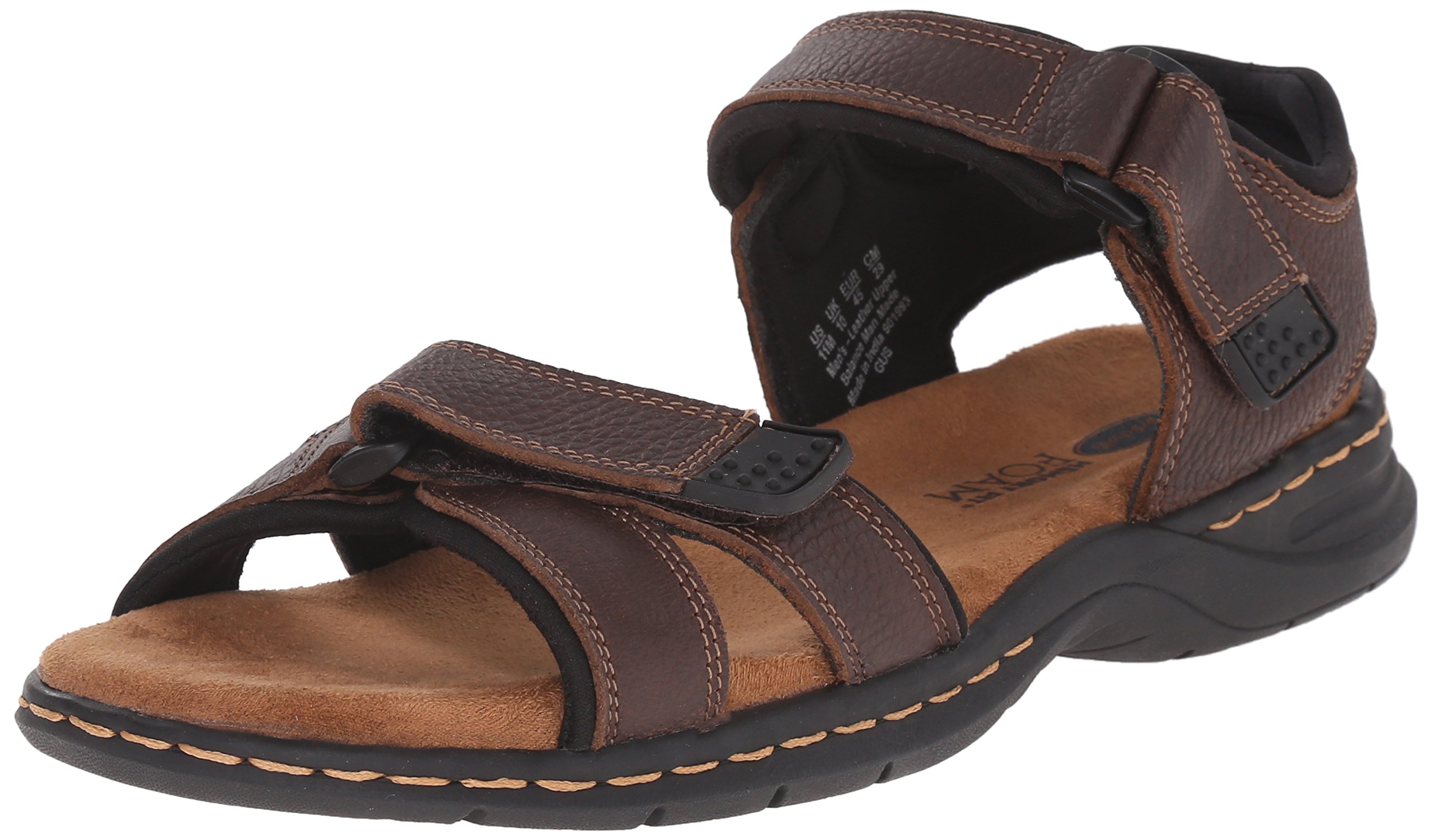 Foto 2 pulgar | Sandalia Dr. Scholl's Gus Para Hombre De Piel Marrón Talla 11us - Venta Internacional.