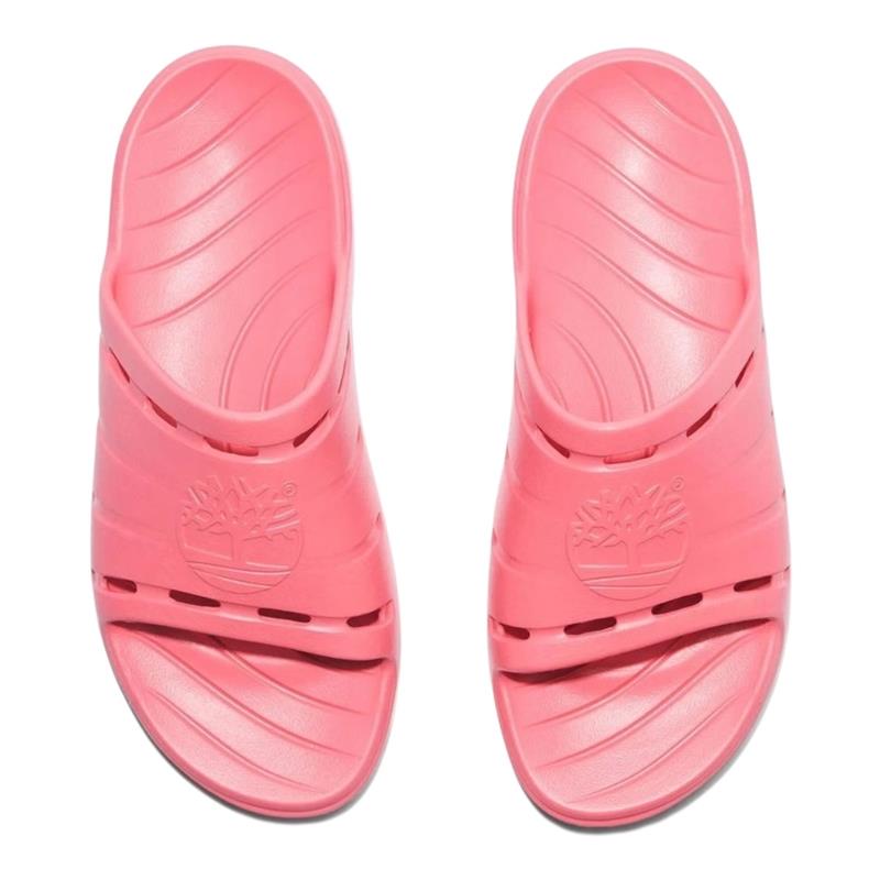Foto 3 pulgar | Sandalias Timberland Chanclas Get Out Rosa Moda Comódo - Original