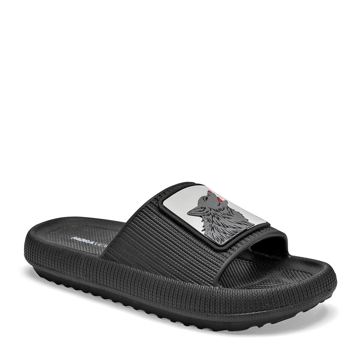 Moramora Sandalia Para Hombre Negro