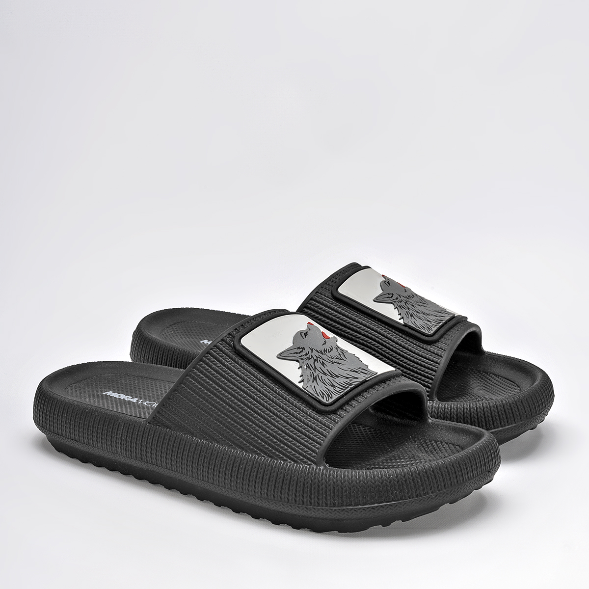Foto 3 pulgar | Moramora Sandalia Para Hombre Negro