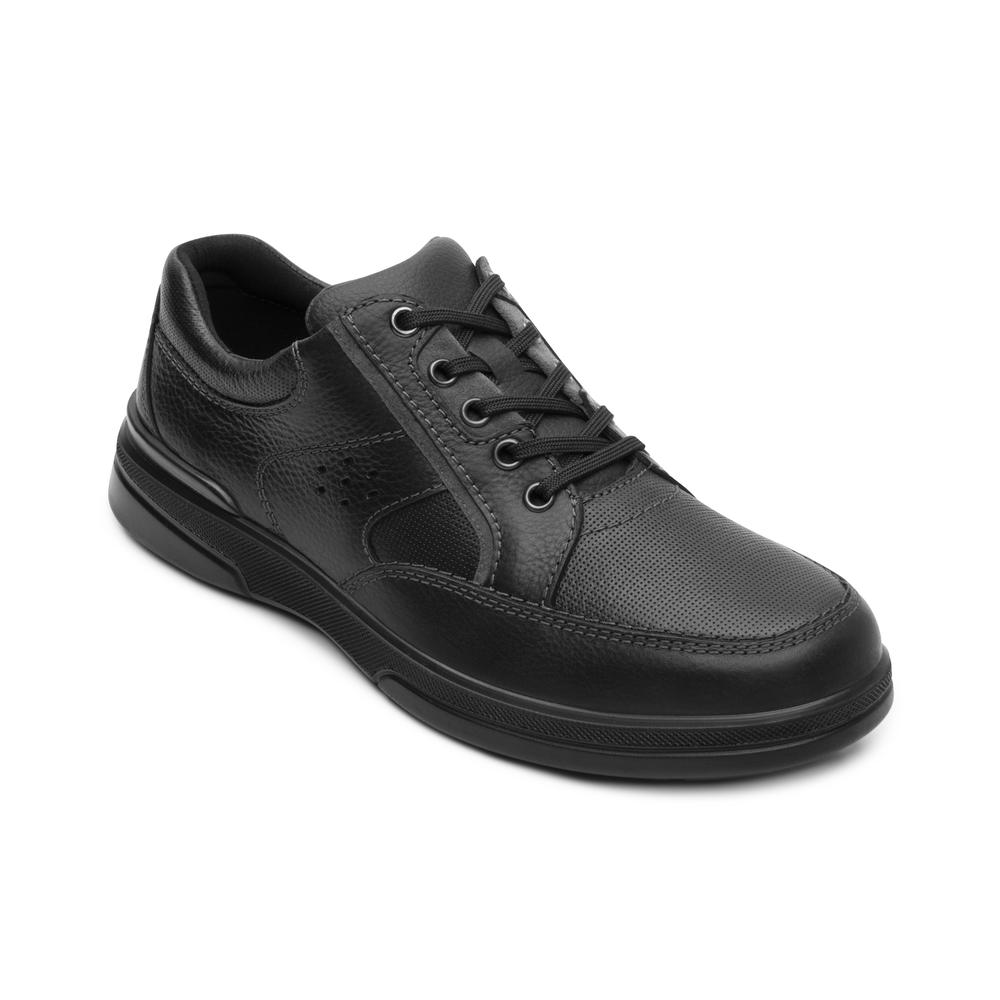 Foto 4 pulgar | Zapato Derby Flexi Piel 410605 color Negro para Hombre