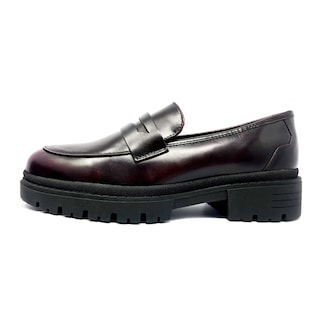 Foto 4 | Mocasín Dasalo de Piel Vacuno color Vino para Hombre