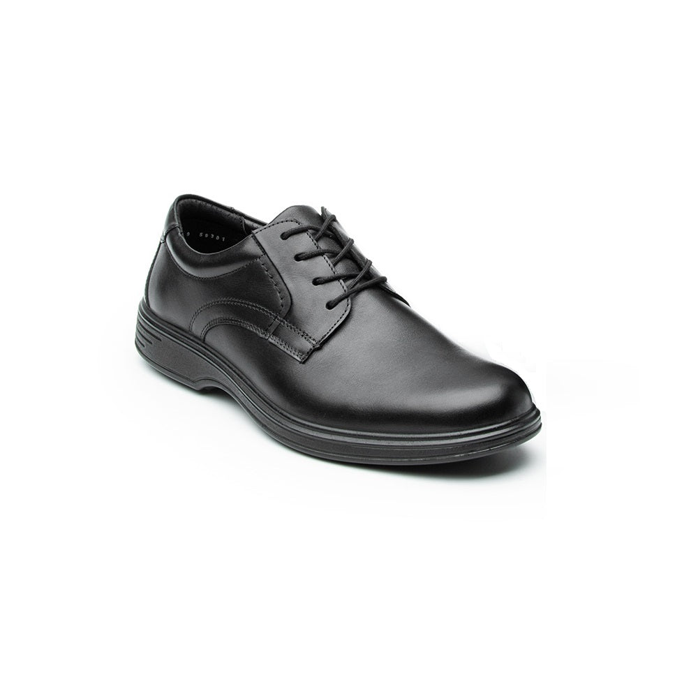 Foto 1 | Zapatos Flexi Negros para Hombre