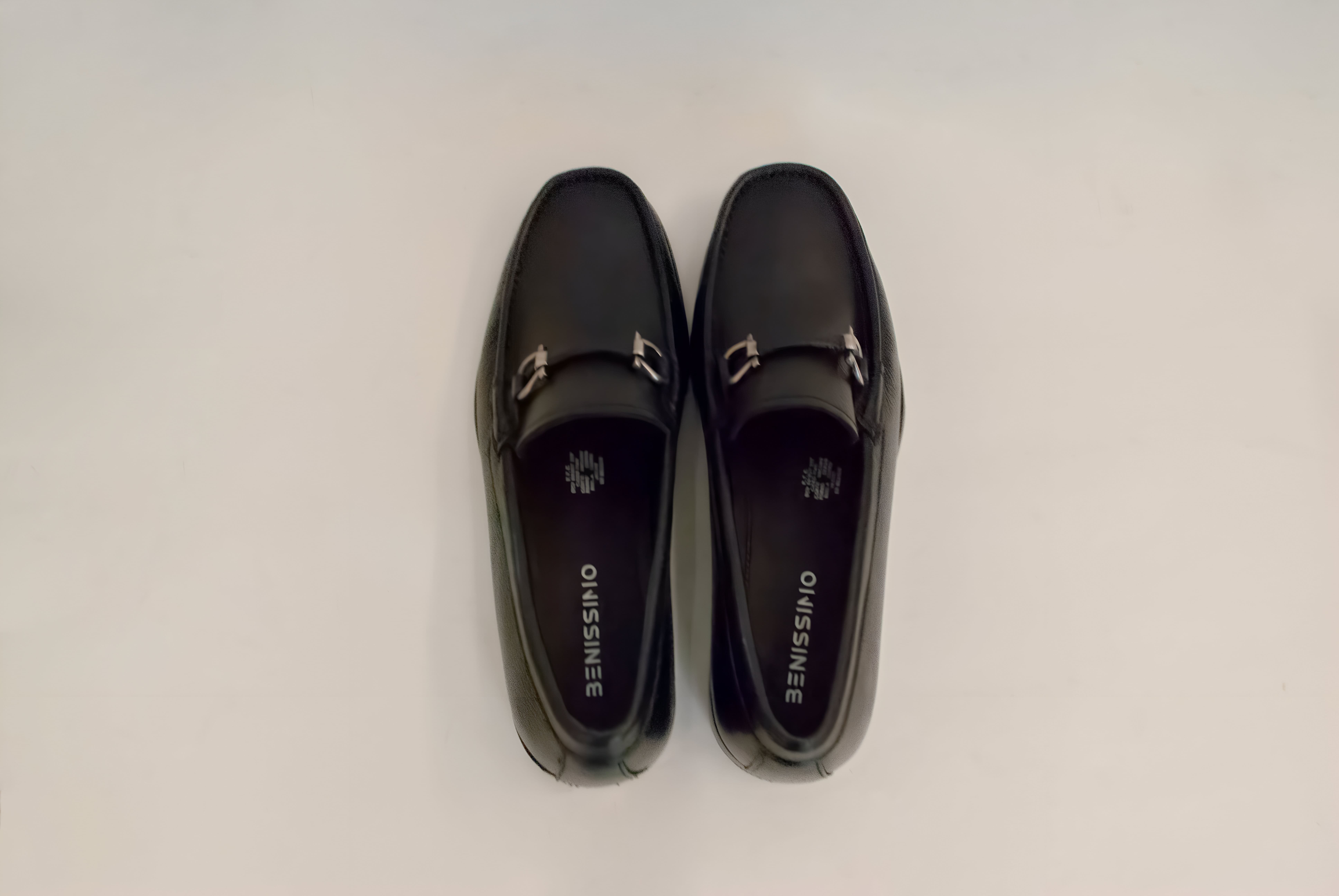 Foto 6 pulgar | Zapatos Mocasines de Vestir Benissimo Negros 1903 para Hombre