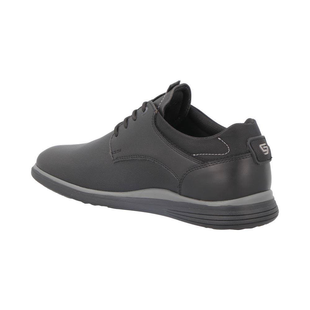 Foto 4 pulgar | Zapato Mocasín Custom Style Vestir Casual Cómodo Negro