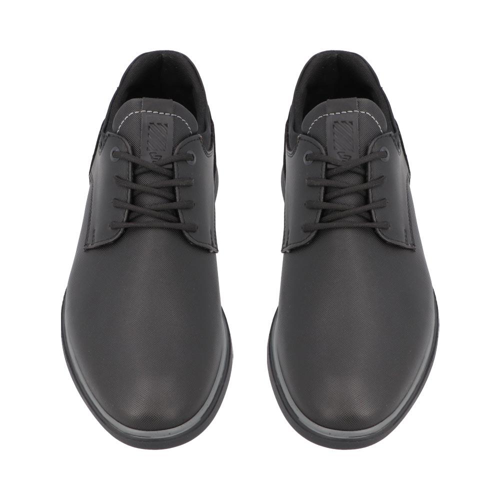 Foto 5 pulgar | Zapato Mocasín Custom Style Vestir Casual Cómodo Negro