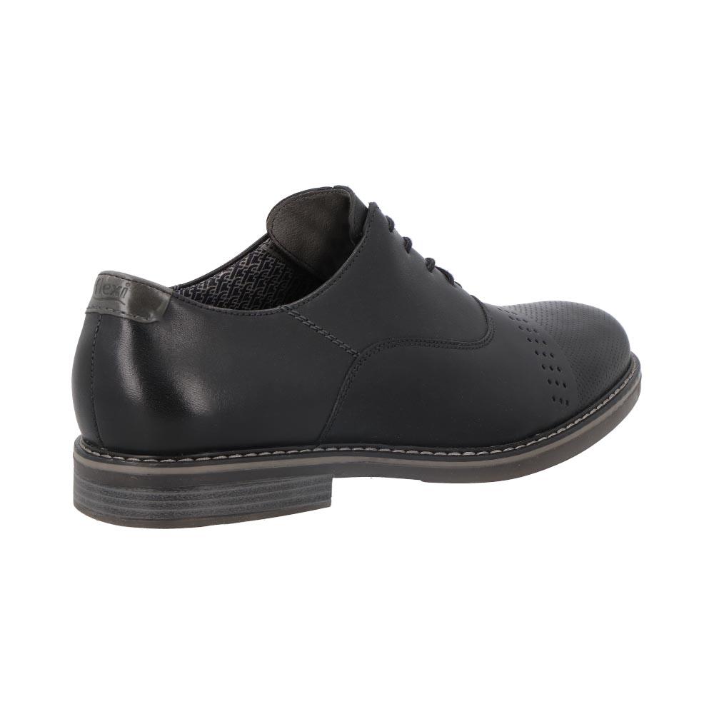 Foto 3 pulgar | Zapatos Flexi Negros para Hombre