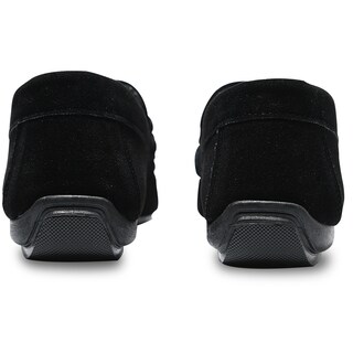 Foto 6 | Mocasines Elegantes De Vestir de Gamuza Negro para Hombre