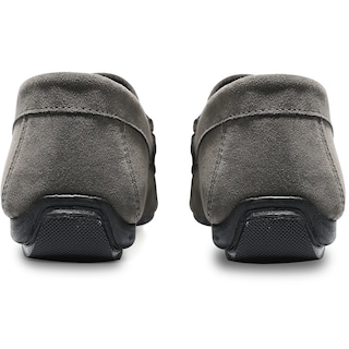 Foto 6 | Mocasines Elegantes De Vestir de Gamuza Gris para Hombre