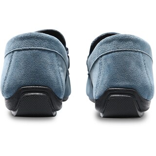 Foto 6 | Mocasines Elegantes de Vestir de Gamuza Azul para Hombre