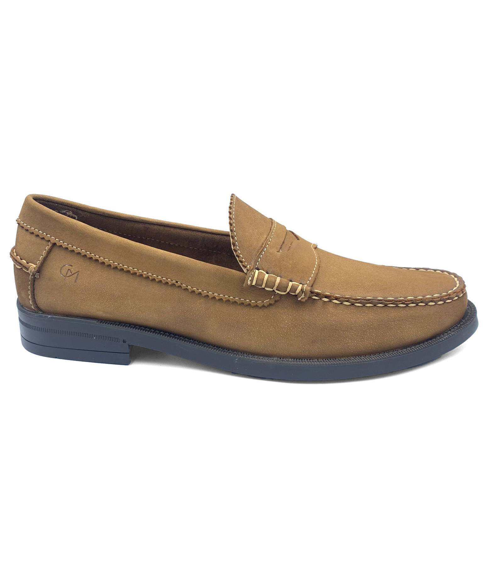 Mocasin Casual Comboni 5003 Color Bronce Nobuck