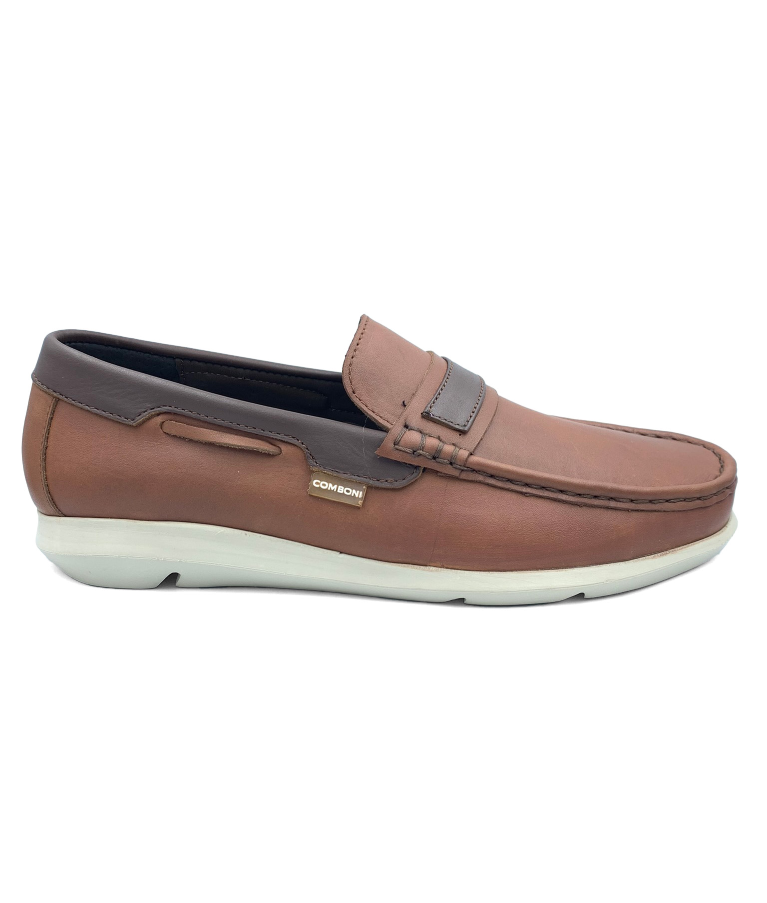 Foto 1 | Mocasin Casual Comboni 8036 Color Brandy-cafe Atanado