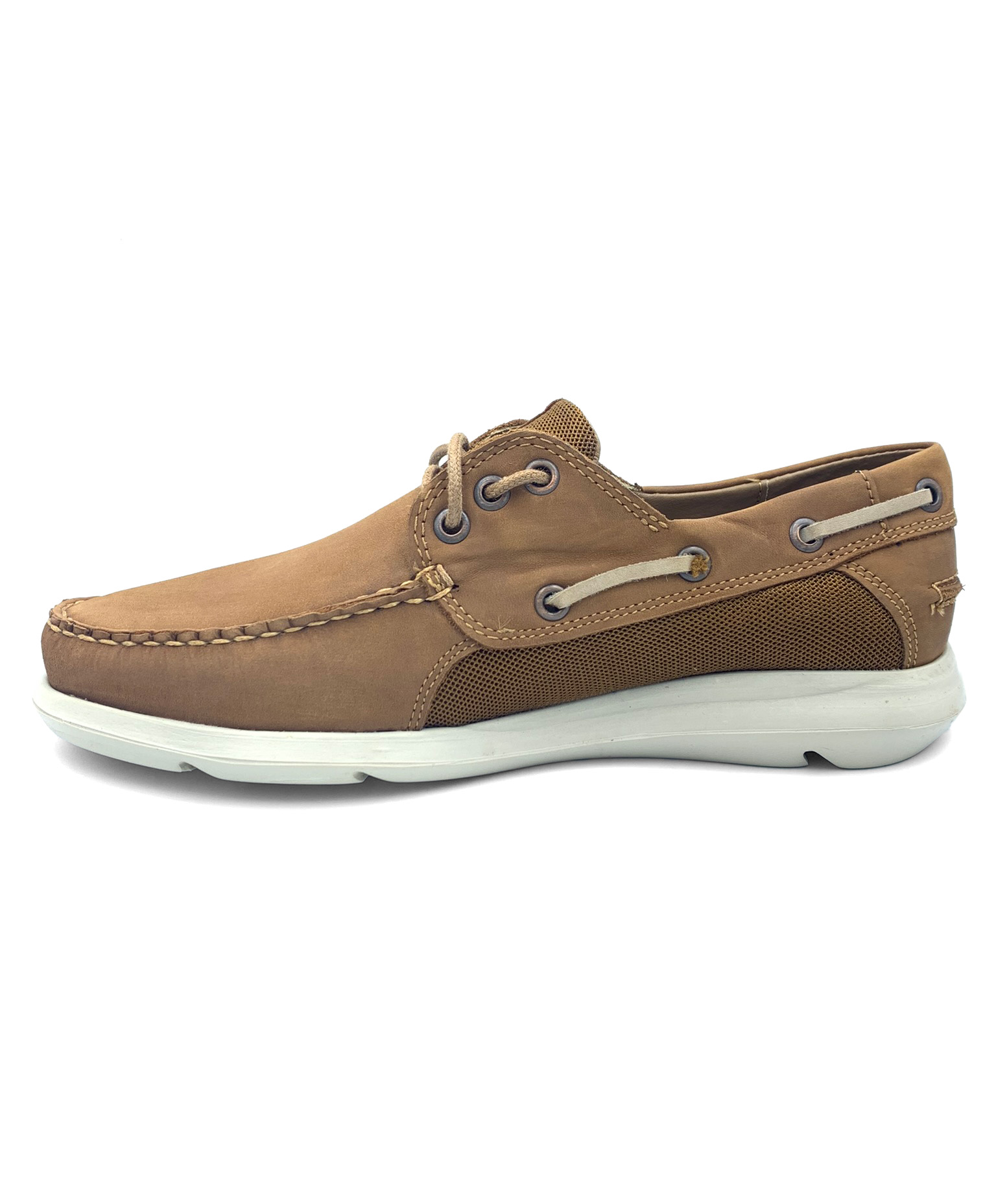 Foto 3 pulgar | Mocasin Casual Comboni 8033 Color Bronce Nobuck Textil Malla Melle