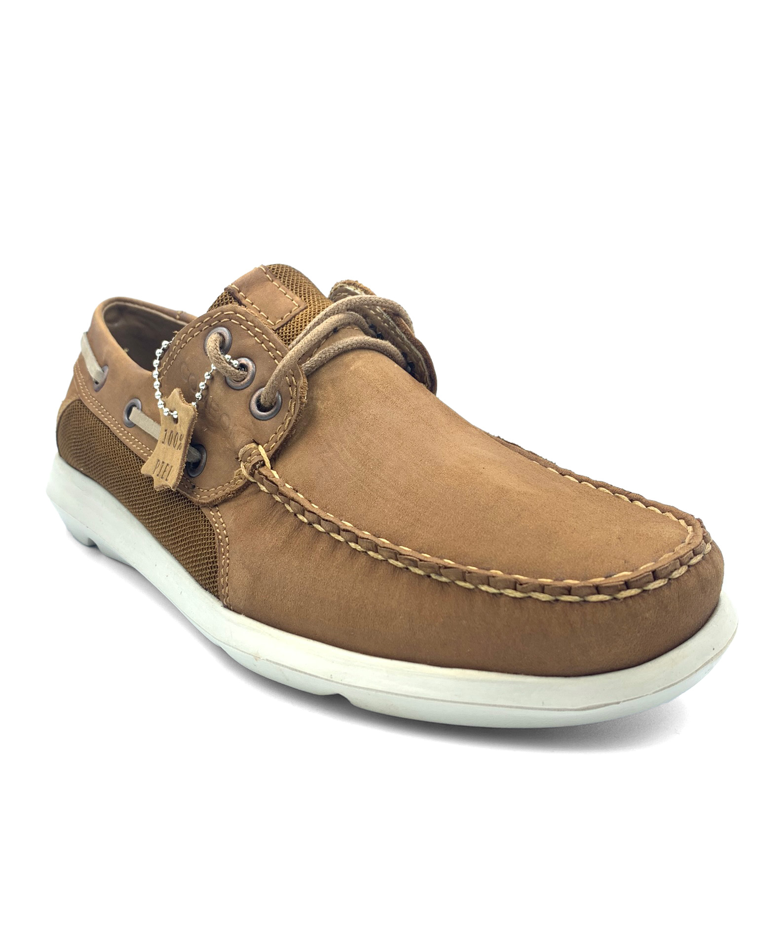 Foto 5 pulgar | Mocasin Casual Comboni 8033 Color Bronce Nobuck Textil Malla Melle