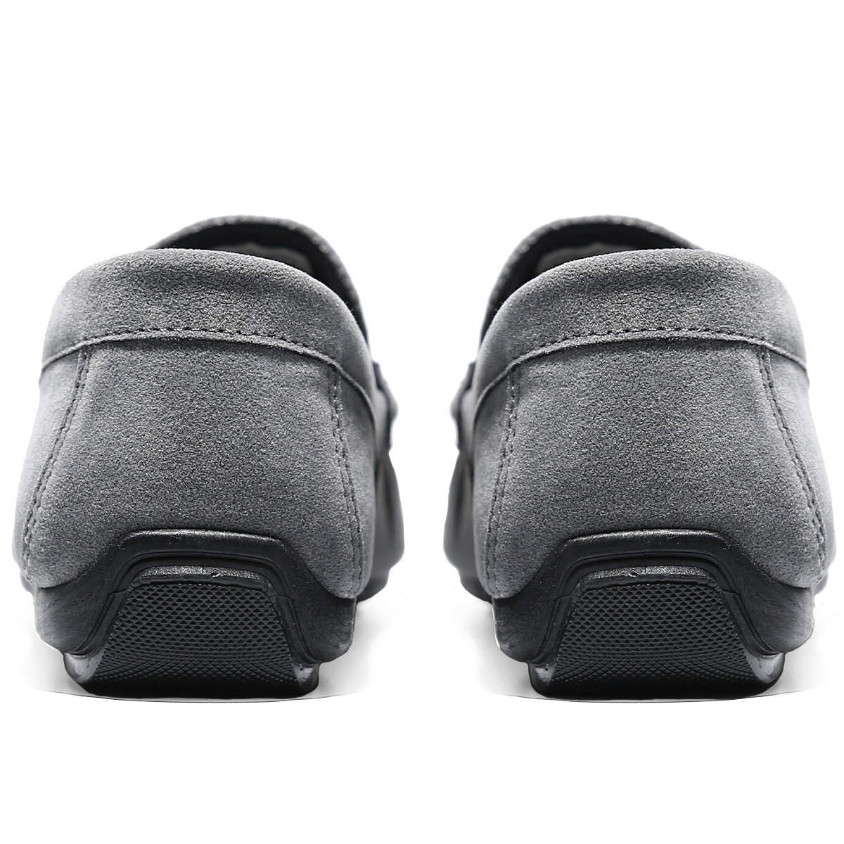 Foto 7 pulgar | Zapatos De Vestir Para Hombre Elegantes Mocasines Formales Gris Talla 7