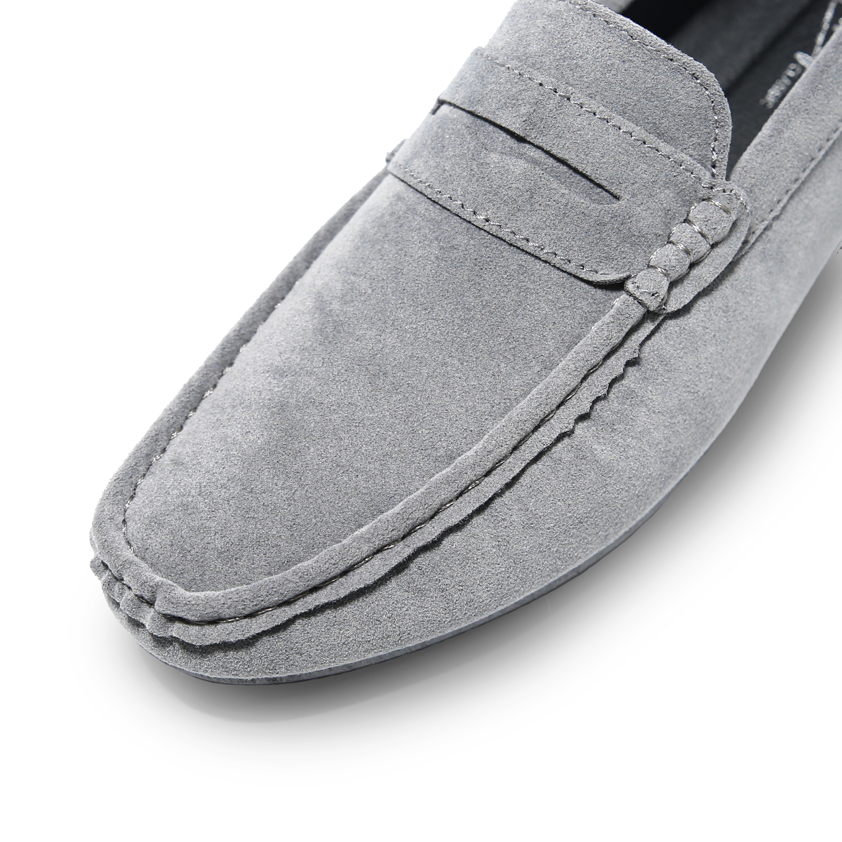 Foto 8 pulgar | Zapatos De Vestir Para Hombre Elegantes Mocasines Formales Gris Talla 7