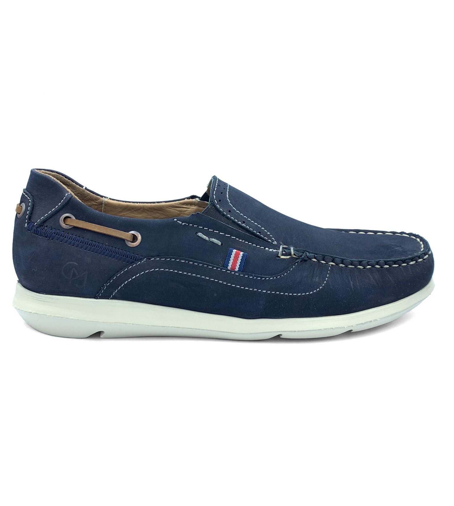 Mocasin Casual Comboni 8030 Color Marino Nobuck $799
