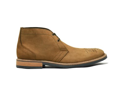 Foto 4 | Botín Warlock 8014 Moka De Piel Para Hombre