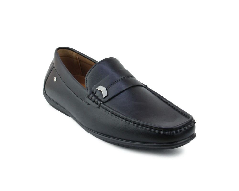 Foto 2 pulgar | Mocasines Lob Footwear Negros para Hombre