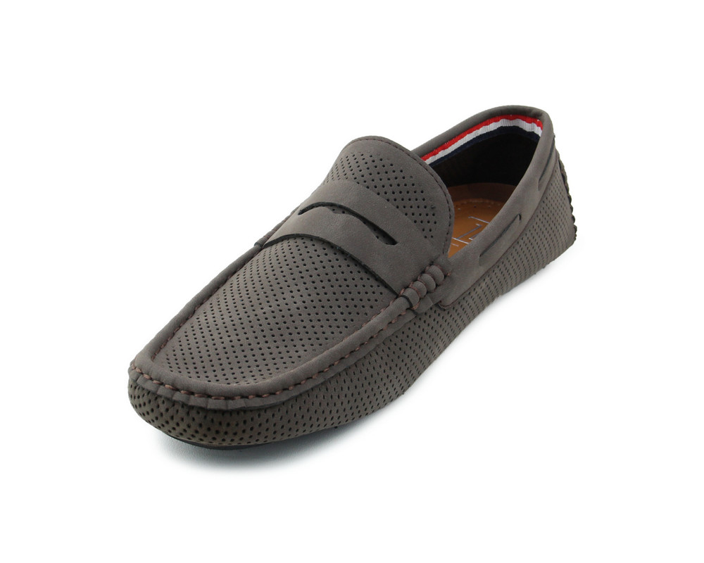 Foto 7 pulgar | Mocasines Lob Footwear Cafés para Hombre